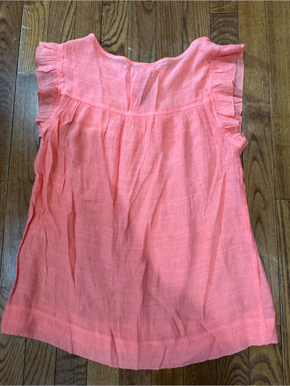 Counterparts Pink Tie-Front Ruffle Babydoll Dress - Picture 5 of 5